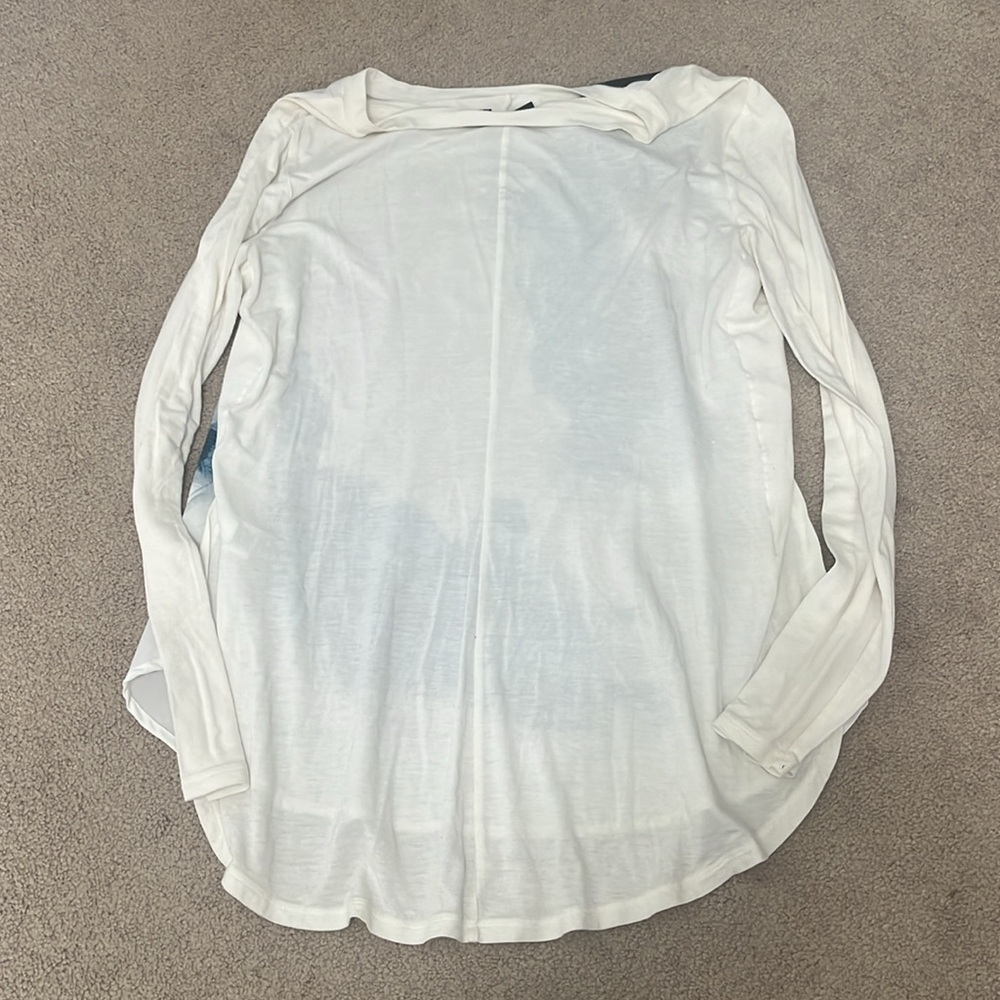 Apt. 9 women’s white long sleeve top size XL - Picture 4 of 5
